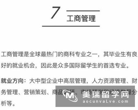 英国留学本科申请热门专业