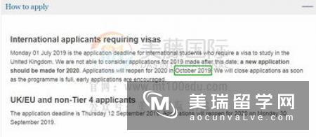 英国留学：2020年入学申请材料清单
