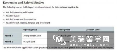 英国约克大学本科申请要求